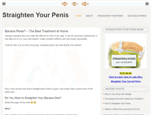Tablet Screenshot of curvedpeniscure.com